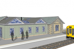Platform elevation with new extension